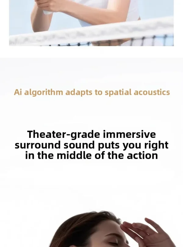 Open-Ear Headphones, Clip-On Earbuds-Wireless Bluetooth Earbuds with Microphone EarHook Sports HiFi Sound Headset - Image 8