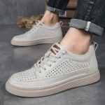 Men Breathable Leather luxe - Image 26