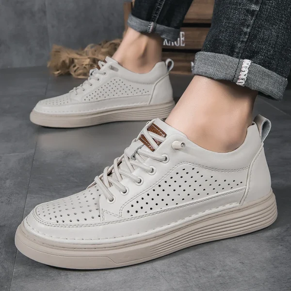 Men Breathable Leather luxe - Image 26