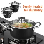 Stainless steel 8-piece set - Image 2