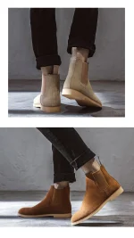 Suede Chelsea Boots - Image 41