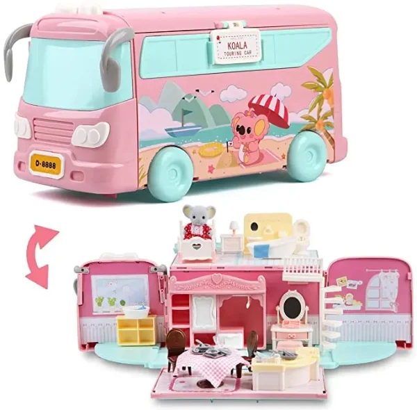 Koala Diary: Tour Bus & Expandable Dollhouse Set - Image 16