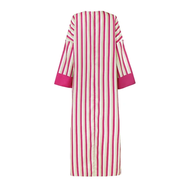 Plus Size 5XL VONDA Women Maxi Robe Bohemian Long Sleeve Floral Print Long Sundress Oversized Party Vestido Fashion Casual Dress - Image 18