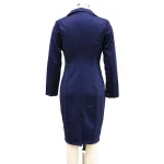 Professional Business Suit-Style Midi Dresses - Image 18