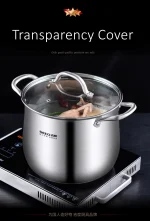 GEDO LFGB 304 Stainless Steel Stewing Pot - Image 24