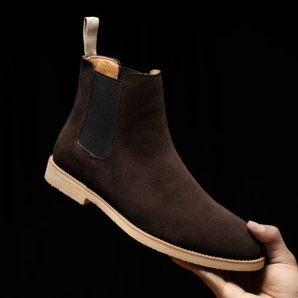 Suede Chelsea Boots - Image 10