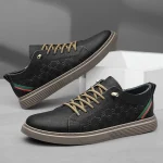Italian Brand Men's Khaki kicks - Image 2