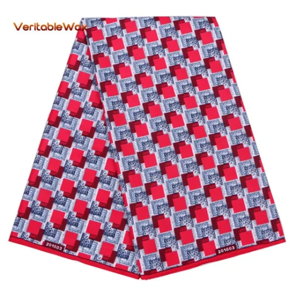 2023 African Wax Print Fabric Wholesale New Wax Prints African Latest Tissu Wax Ankara African Wax Print Fabric 6 Yards A-4 - Image 16