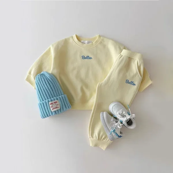 Korean-Style Kids' Casual Summer Set - Image 4