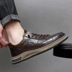 Sweet kicks leather Man shoes - Image 14