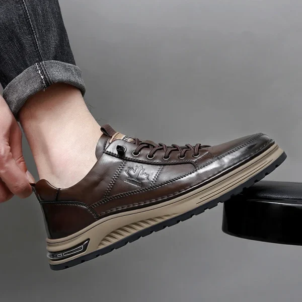 Sweet kicks leather Man shoes - Image 14