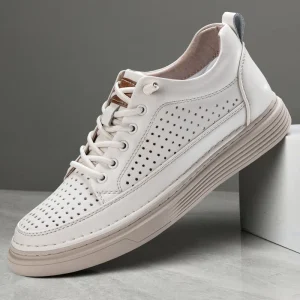 Men Breathable Leather luxe