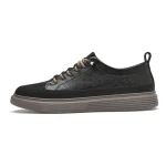 Men Skateboarding Shoes Leather - Image 12