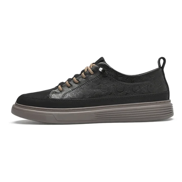 Men Skateboarding Shoes Leather - Image 12