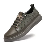 Men Skateboarding Shoes Leather