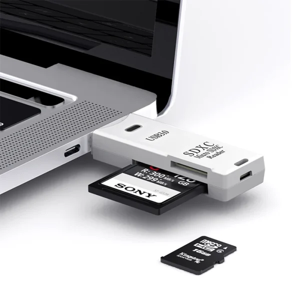 2-in-1 USB 3.0 Card Reader - Image 6