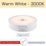 Motion Sensor Light Bedroom Night Light Room Decor USB LED Lamp Rechargeable Home Decoration Lights For Stairs Hallway Closet - Image 8