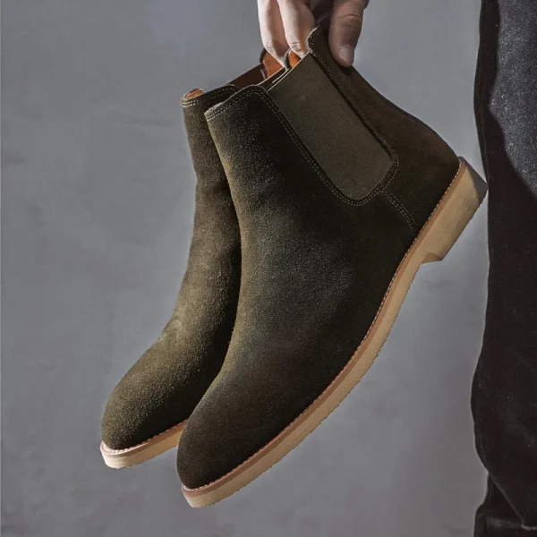 Suede Chelsea Boots - Image 3