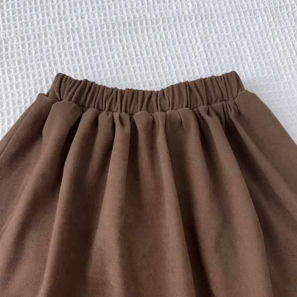 Bear Leader Girls' Plush A-Line 2-Piece Set - Image 5