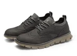 Mens Brogues Leather Casual Shoes - Image 15