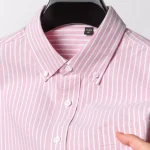 slim-fit striped Oxford shirt - Image 11