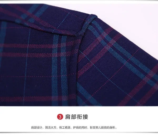 2025 Men's Winter Warm Long Sleeve Plaid Shirts Flannel Fur Lined Thick Formal Shirts Fleece Casual Shirt for Men Dress Shirts - Image 34