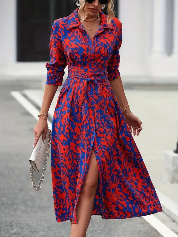 European and American style A-line dress - Image 10
