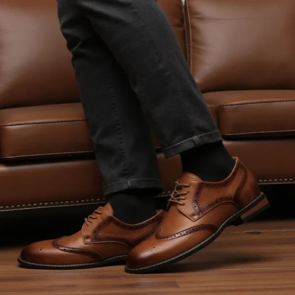 Traditional Leather Brogues - Image 14