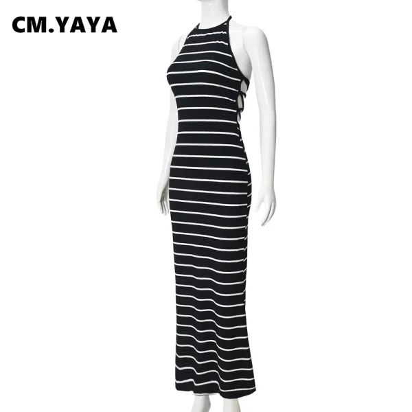 Woman Backless maxi dress - Image 5