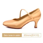 Satin dance shoes - Image 20
