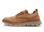 Mens Brogues Leather Casual Shoes - Image 12