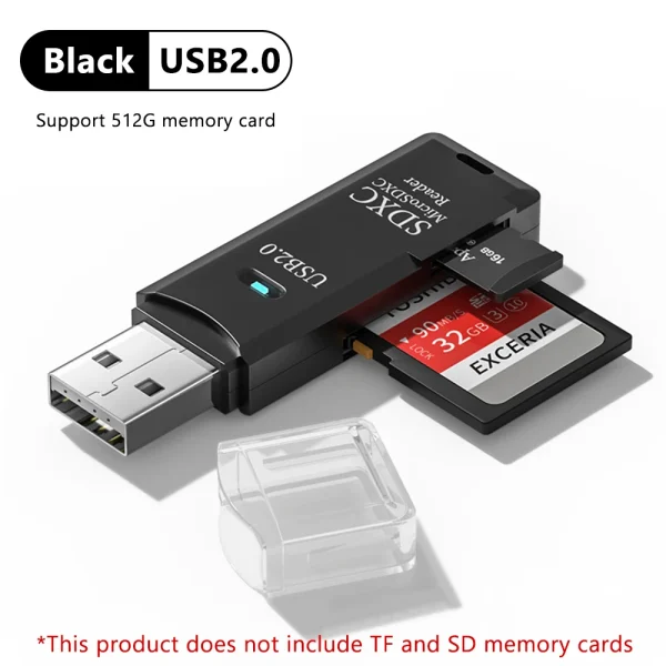 2-in-1 USB 3.0 Card Reader - Image 8