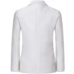 Boys' 5-Piece Slim Fit Gold Rim Suit - Image 19