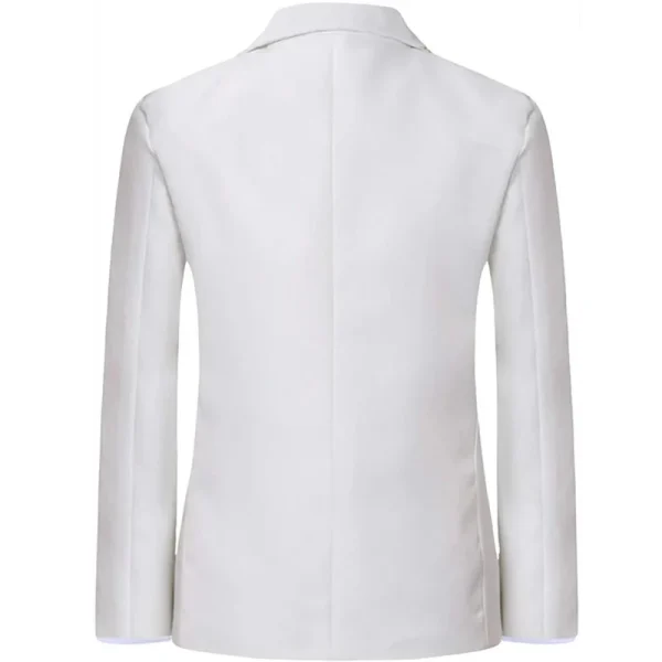 Boys' 5-Piece Slim Fit Gold Rim Suit - Image 19