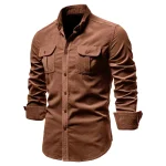 Corduroy dress shirt - Image 7