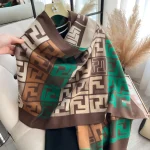 Luxury Two-Sided Print Pashmina Scarf - Image 4