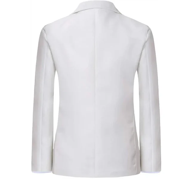 Boys' 5-Piece Slim Fit Gold Rim Suit - Image 15