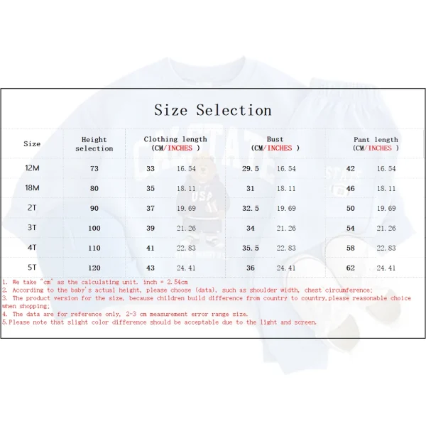 Korean-Style Kids' Casual Summer Set - Image 2