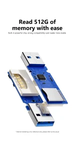 2-in-1 USB 3.0 Card Reader - Image 15