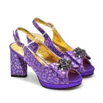 Violet heels - Image 5