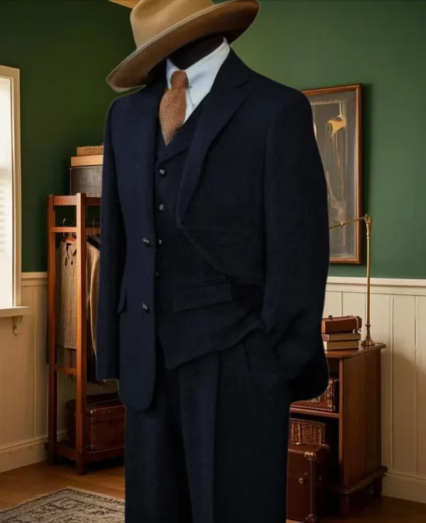 Man Formal Suits Men Suit Set Luxury 2025 Costumes Classic Business Suits Men Single-Breasted Blazer Luxury 2024 - Image 2