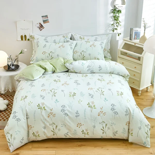 3pcs Dark Blue Striped Style Duvet Cover Set for Boy Geometric Pattern Luxury Hotel Room Decor 100% Cotton Skin-friendly Bedding - Image 54