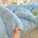 1pc Purple Lavender Printed Duvet Cover Single/Queen/King Size Quilt Cover for Double Bed Flower housse de couette220x240cm - Image 16