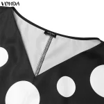 Bohemian Print Midi Dress - Image 18