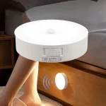 Motion Sensor Light Bedroom Night Light Room Decor USB LED Lamp Rechargeable Home Decoration Lights For Stairs Hallway Closet - Image 2