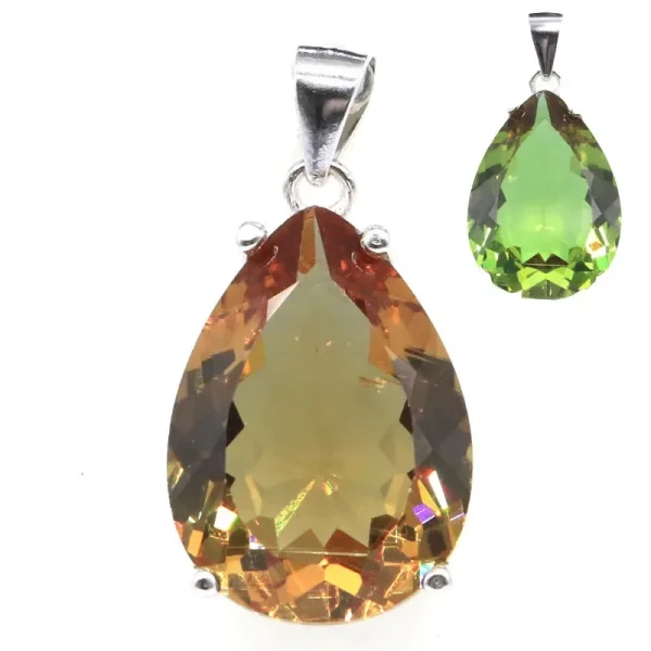 Zultanite Color-Changing Jewelry Set (Earrings & Pendant) - Image 15