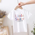 Personalized Sibling T-Shirt Set ​Custom "Big Brother" and "Little Sister" - Image 9