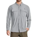 Men's Tactical Long Sleeve UPF Sun Protection Shirt - Image 9