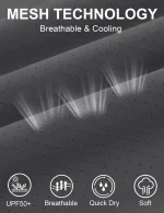 Men's Tactical Long Sleeve UPF Sun Protection Shirt - Image 6