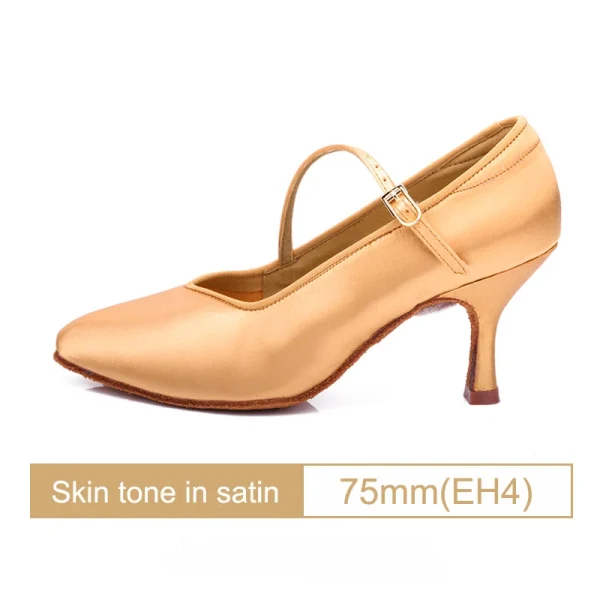 Satin dance shoes - Image 17